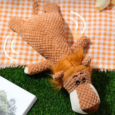 ZenPets Jouet en peluche pour grignoter et interagir