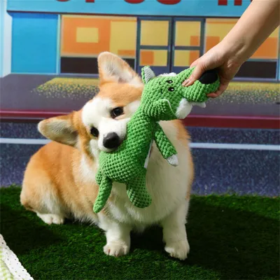 ZenPets Jouet en peluche pour grignoter et interagir