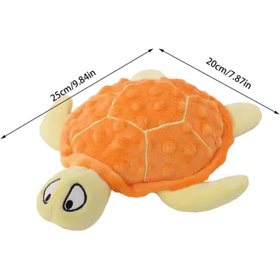 Jouet en peluche pour chien - Tortue, grinçant