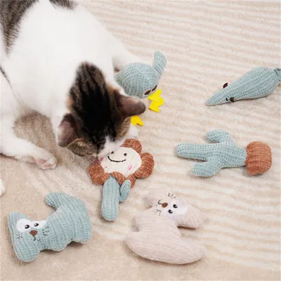 ZenPets Peluche chat à la menthe ZenPets Peluche chat à la menthe