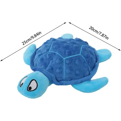 Jouet en peluche pour chien - Tortue, grinçant