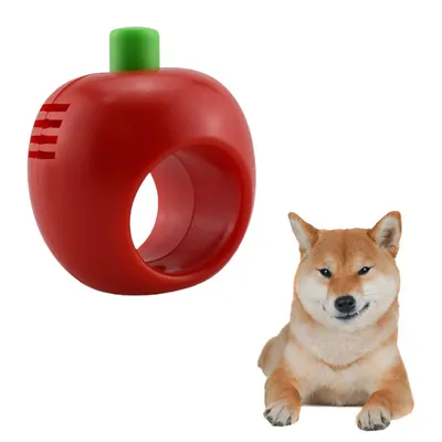 ZenPets Rattle pour entraînement d'animaux en forme de pomme