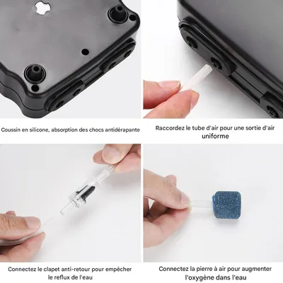 IntiMeg Pompe à air pour aquarium