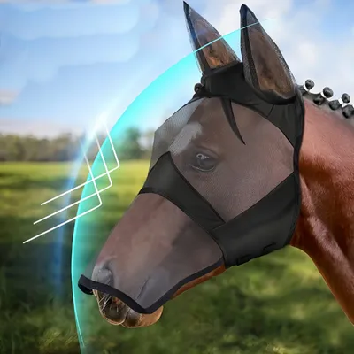ZenPets Masque anti-moustiques pour cheval ZenPets Masque anti-moustiques pour cheval