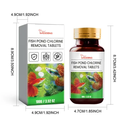 ZenPets Pastilles déchlorantes pour bassins et aquariums