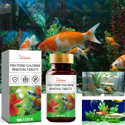 ZenPets Pastilles déchlorantes pour bassins et aquariums
