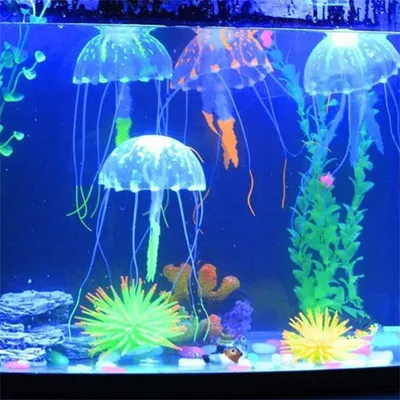 IntiMeg Méduse artificielle pour aquarium