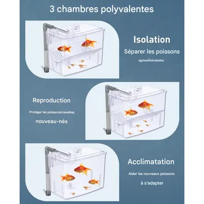 Bassin d'élevage pour aquarium IntiMeg