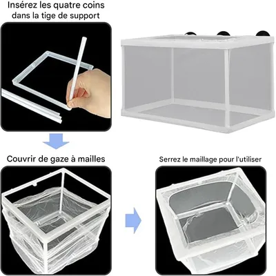 IntiMeg Filet d'isolation pour aquarium