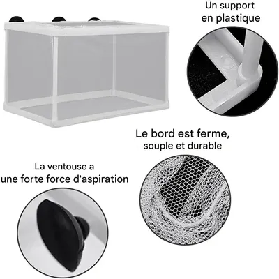 IntiMeg Filet d'isolation pour aquarium