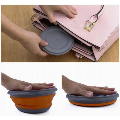 Boîtes alimentaires pliantes en silicone