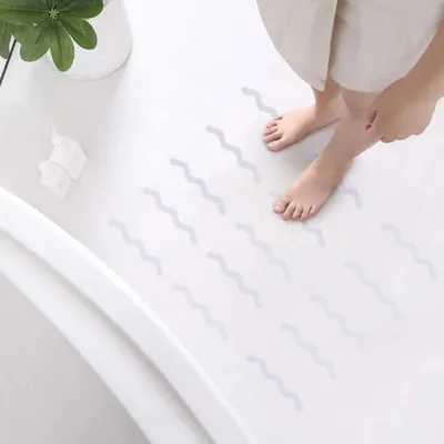 Bandes antidérapantes autocollantes pour salle de bain