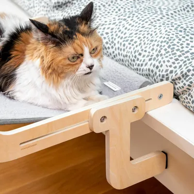 Hamac pour chat robuste et adaptable