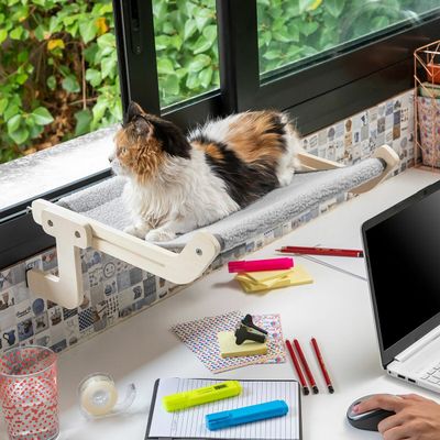 Hamac pour chat robuste et adaptable