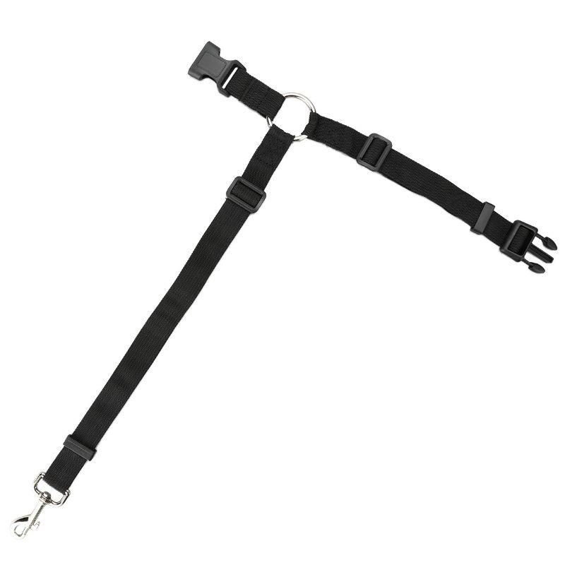 Ceinture de sécurité réglable pour chien multifonctionnelle