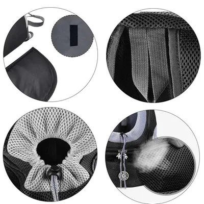 Transporteur de sac à dos pour animaux de compagnie confortable