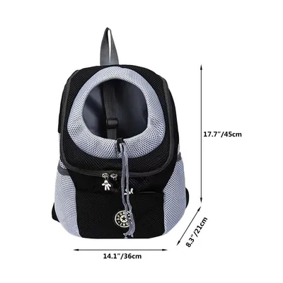 Transporteur de sac à dos pour animaux de compagnie confortable