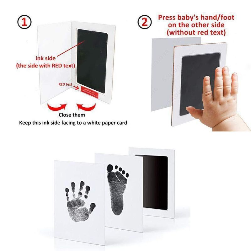 Kit pour empreintes de pattes et de mains
