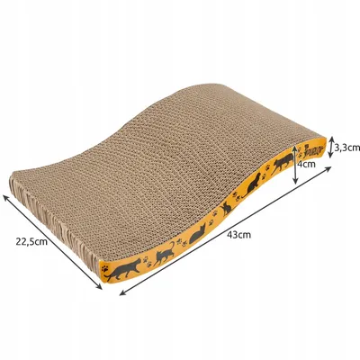 Planche à gratter trèfle pour chat