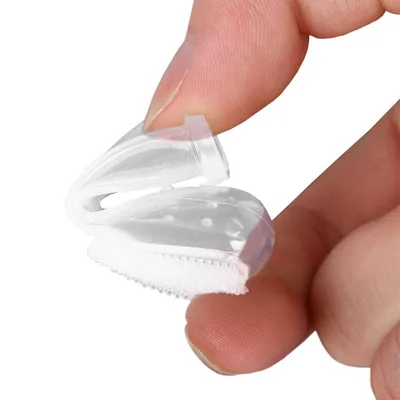 Brosse à dents en silicone pour animaux de compagnie