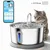 Fontaine à eau pour chats connectée en inox 4L - Cosyfur