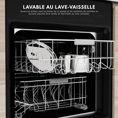 Fontaine à eau pour chats connectée en inox 4L - Cosyfur