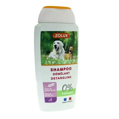 zolux - Shampoing Démêlant 250 ml pour chien à poils long