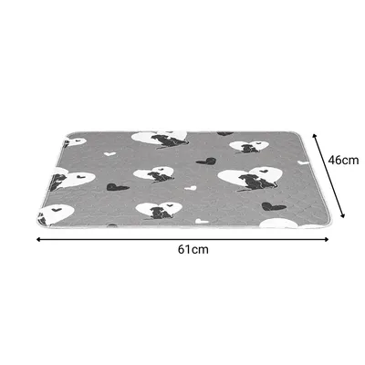 lionto tapis pour chien lavable et imperméable anti-fuite, lot de 2