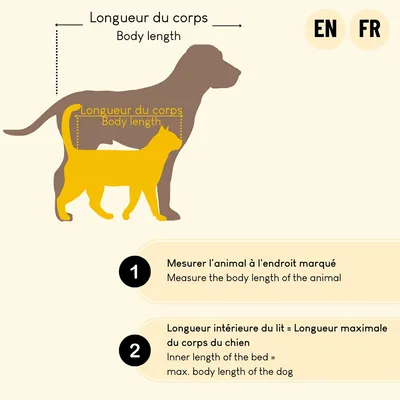 lionto coussin orthopédique pour chien avec rebord et housse lavable