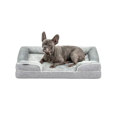 lionto orthopädisches Hundebett mit Rand und waschbarem Bezug lionto orthopädisches Hundebett mit Rand und waschbarem Bezug