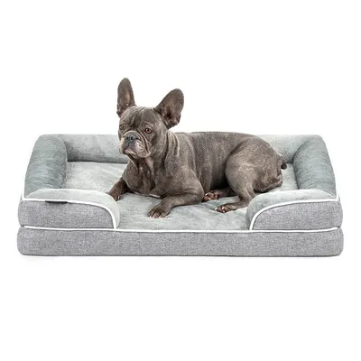 lionto coussin orthopédique pour chien avec rebord et housse lavable lionto coussin orthopédique pour chien avec rebord et housse lavable