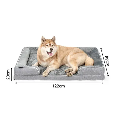 lionto coussin orthopédique pour chien avec rebord et housse lavable lionto coussin orthopédique pour chien avec rebord et housse lavable
