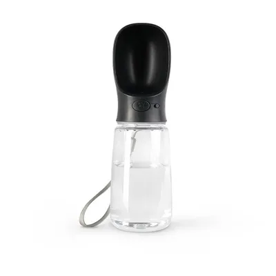 lionto tragbare, auslaufsichere Hundetrinkflasche aus ABS-Kunststoff