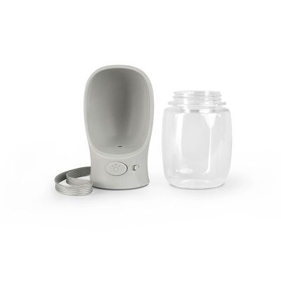 lionto tragbare, auslaufsichere Hundetrinkflasche aus ABS-Kunststoff