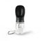 lionto tragbare, auslaufsichere Hundetrinkflasche aus ABS-Kunststoff 350 ml, Schwarz