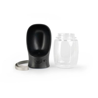 lionto tragbare, auslaufsichere Hundetrinkflasche aus ABS-Kunststoff