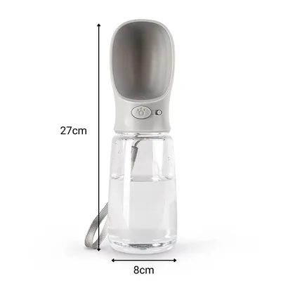 lionto bouteille d’eau portable pour chien anti-fuite en plastique ABS