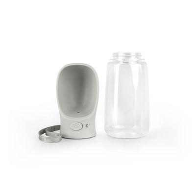 lionto tragbare, auslaufsichere Hundetrinkflasche aus ABS-Kunststoff