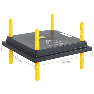 vidaXL plaque chauffante pour poussins Plastique