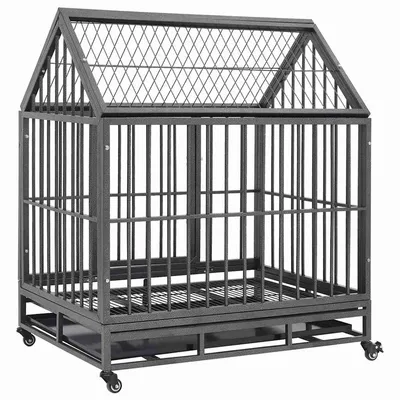 vidaXL cage pour chien Acier vidaXL cage pour chien Acier