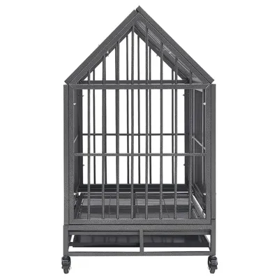 vidaXL cage pour chien Acier