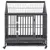 vidaXL cage pour chien Acier