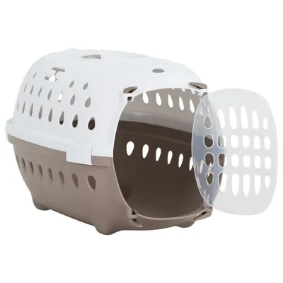 vidaXL cage de transport d’animaux de compagnie Polypropylène