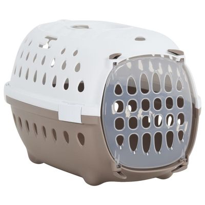 vidaXL cage de transport d’animaux de compagnie Polypropylène