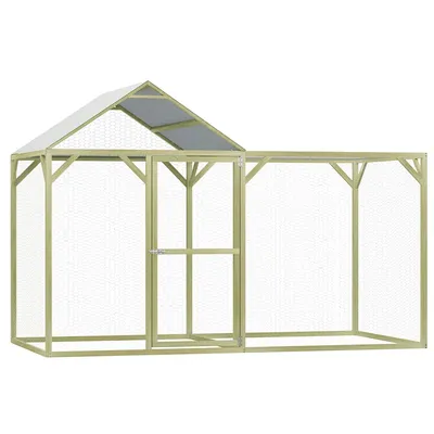 vidaXL cage à poules Pinède imprégnée vidaXL cage à poules Pinède imprégnée