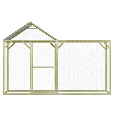 vidaXL cage à poules Pinède imprégnée vidaXL cage à poules Pinède imprégnée