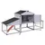 vidaXL poulailler Aluminium