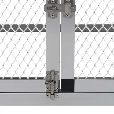 vidaXL poulailler Aluminium