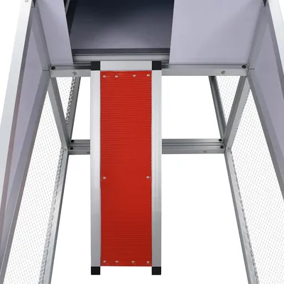 vidaXL poulailler Aluminium
