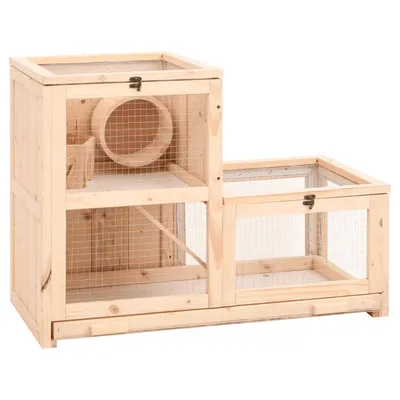 vidaXL cage à hamster Bois